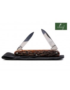 Coltello Multiuso Lorenzi con Guancette in Osso di Cavallo 2