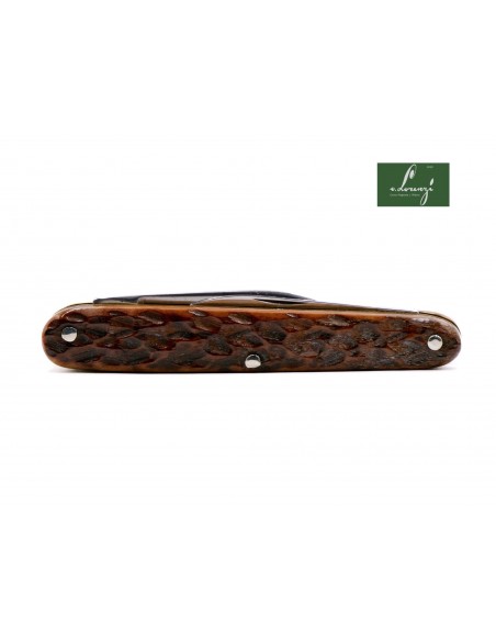 Coltello Multiuso con Guancette in Cervo Lorenzi