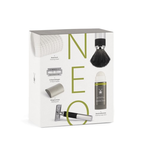 Set da Barba NEO Muhle Pennello e Rasoio