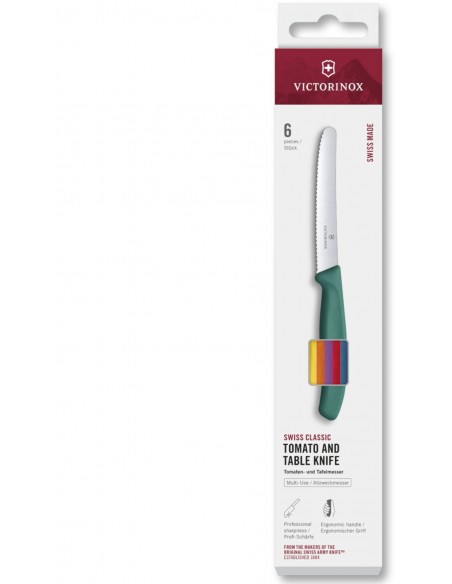 Set di coltelli da Tavola e da pomodoro Swiss Classic 6 pezzi