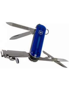 Victorinox Nail Clip 580 Blue Trasparente 2