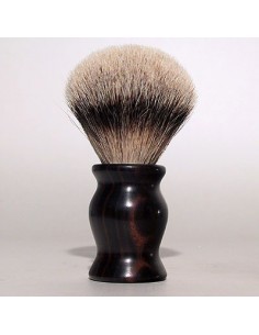 Pennello da barba in Ebano
