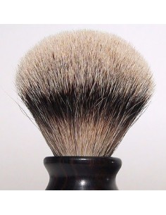 Pennello da barba in Ebano 2