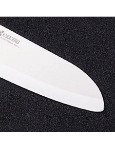 Santoku con lama in ceramica  da 14 cm Rosso FK 140 WH 2