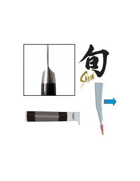 Serie Shun Pro Yanagiba VG-0240Y