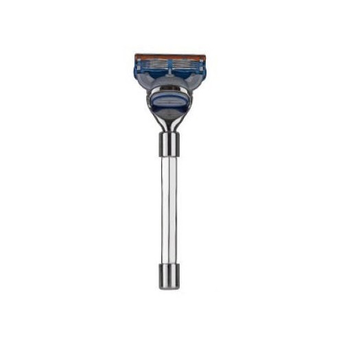 Rasoio gilette fusion 113FN esagonale in ottone lucido