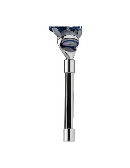 Rasoio gilette fusion 113FN esagonale in ottone lucido