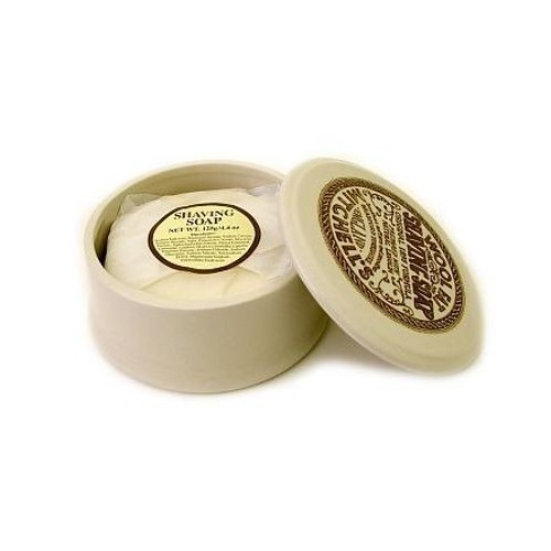 Wool Fat Shaving Soap in ciotola di ceramica 120g