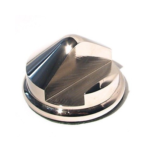 Supporto per rasoio Mach3 in ottone cromato
