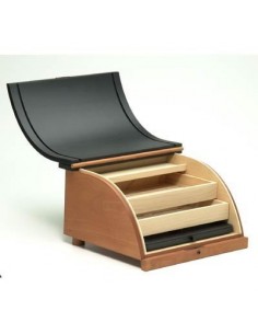 Humidor da tavolo in cedro e pero 2