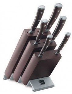 IKON Knife block - 9866 6 pc. set 