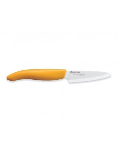Paring knife with 7,5 cm ceramic blade Yellow FK 75 WH