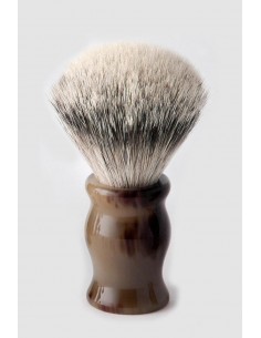 Pennello da Barba con manico in Corno 