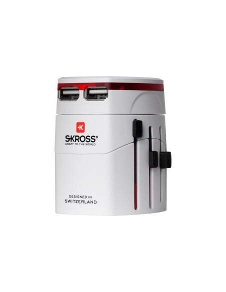 Skross Evo Usb Adattatore Usb per spine a due poli