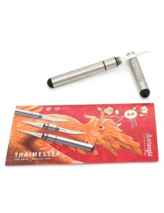 Stainless Steel 2 in 1 Thai Decorating Knife Thai