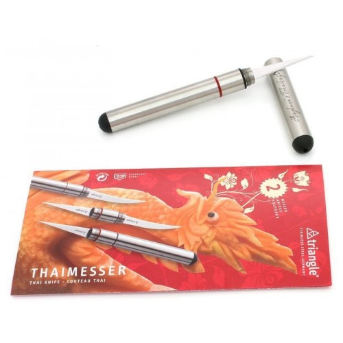 Stainless Steel 2 in 1 Thai Decorating Knife Thai