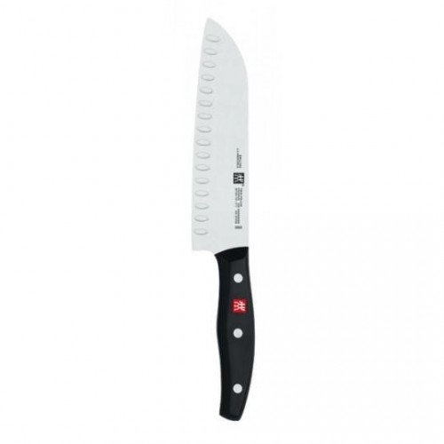 Santoku knife with hollow edge Twin Pollux 30749-181