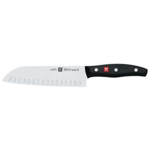 Santoku knife with hollow edge Twin Pollux 30749-181