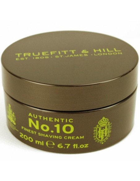 Authentic No.10 Finest Shaving Cream 200ml