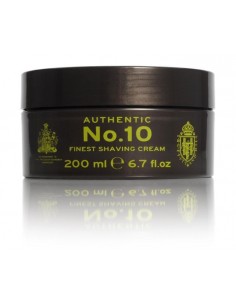 Authentic No.10 Finest Shaving Cream 200ml