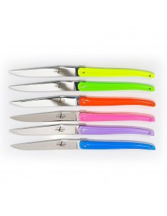 knives Wilmotte Fluo 6pz