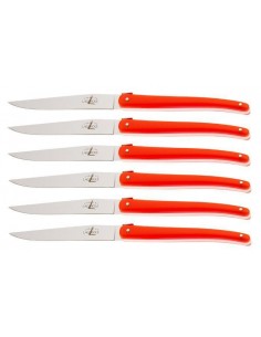 Set Coltelli da Bistecca Wilmotte Rossi 6 pz