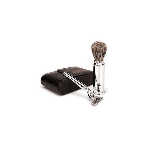 Set Barba da Viaggio Pennello e Rasoio Mach3 RT8