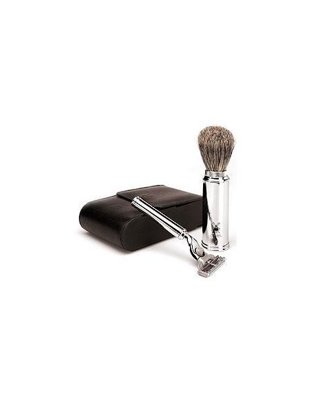 Set Barba da Viaggio Pennello e Rasoio Mach3 RT8