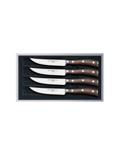 Set 4 pezzi Coltelli da Bistecca - Ikon Ebano Mod. 9706 