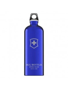 Bottiglia Swiss Cross Blu 1,0L 8316.10