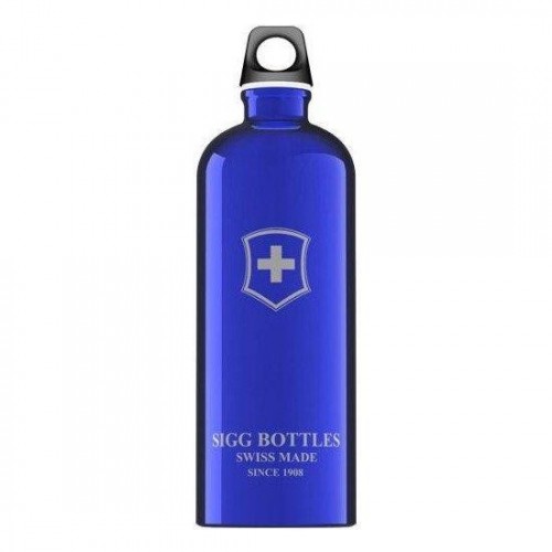 Bottiglia Swiss Cross Blu 1,0L 8316.10