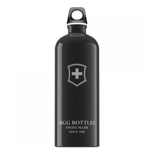Bottiglia Swiss Cross Nera 1,0L 8319.10