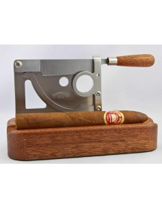 Guillotine table cigar cutter