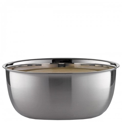 Stainless Steel Bowl matt-finished with PILS Shaving Soap (100g) art. 204