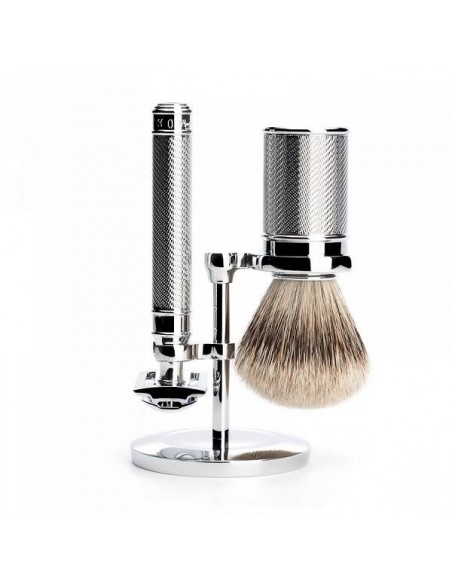 Rasoio Tradizione R89 e Pennello da Barba Muhle