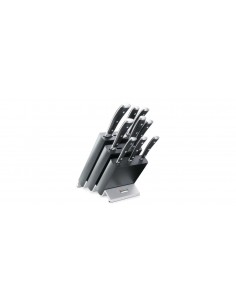 Ceppo di coltelli Wusthof Ikon Neri 9873 9 pz