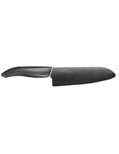 Coltello Santoku Lama Ceramica Nera FK-140BK