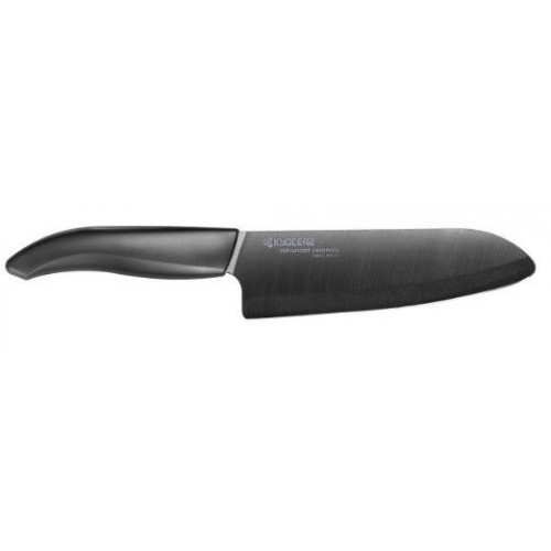 Coltello Santoku Lama Ceramica Nera FK-140BK