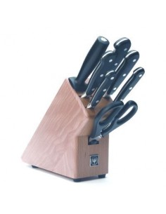 Knife block with 7 Le Cordon Bleu series knives mod. 9872