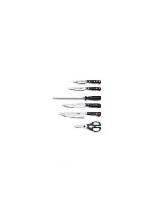 Knife block with 7 Le Cordon Bleu series knives mod. 9872 2