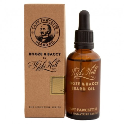 Olio per Barba Ricki Hall's Booze & Baccy Beard Oil 50ml