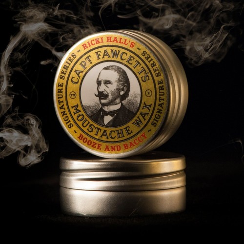 Ricki Hall Booze & Baccy Moustache Wax
