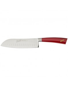 Coltello Santoku Alveolato Berkel Rosso