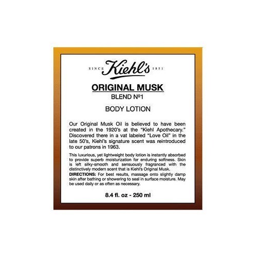 Original Musk body lotion 250 ml
