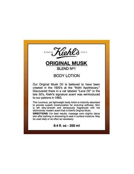 Original Musk body lotion 250 ml