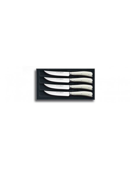 Set Coltelli da Bistecca 4 pz Ikon Crema