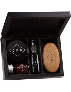 Oak Cofanetto Legno Cura Barba