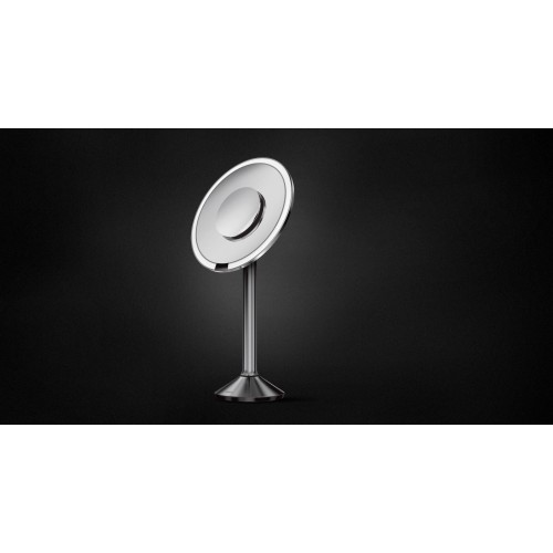 Specchio rotondo pro ingrandimento 5x + 10x 20 cm