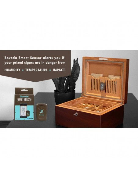 Boveda Smart Sensor Butler Termometro e Igrometro Bluetooth per Sigari e Humidor