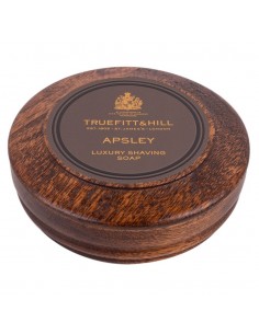 Apsley Luxury Shave Soap in Wooden Bowl 99g 2